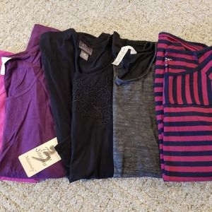 Long sleeve maternity shirts